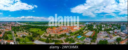 Vue aérienne de la vieille ville d'Osijek, Croatie Banque D'Images