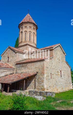 Journée d'été au monastère d'Ikalto en Géorgie Banque D'Images