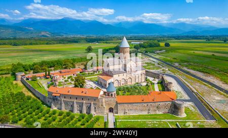 Journée d'été au monastère d'Alaverdi en Géorgie Banque D'Images