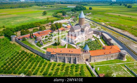 Journée d'été au monastère d'Alaverdi en Géorgie Banque D'Images