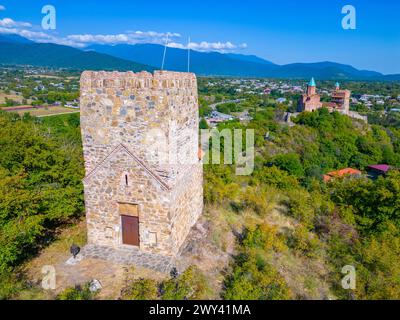 Église des Archanges de Gremi et Tour Royale en Géorgie Banque D'Images