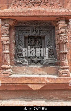Temple Surya Narayan, temple du Soleil, Nirath, Himachal Pradesh, Inde Banque D'Images
