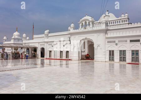 Gurudwara Takht Sri Kesgarh Sahib, Anandpur Sahib, Punjab, Inde Banque D'Images