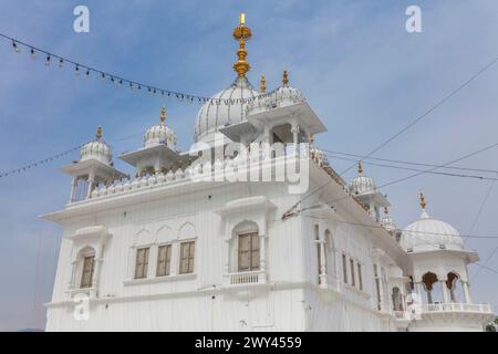 Gurudwara Takht Sri Kesgarh Sahib, Anandpur Sahib, Punjab, Inde Banque D'Images