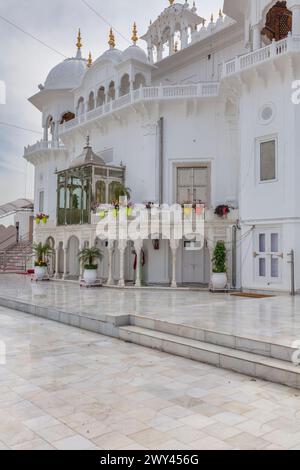 Gurudwara Takht Sri Kesgarh Sahib, Anandpur Sahib, Punjab, Inde Banque D'Images