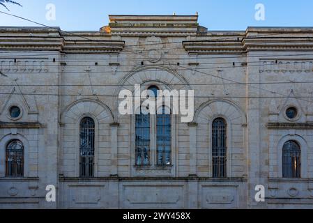 Vue au lever du soleil de la synagogue de Kutaisi en Géorgie Banque D'Images