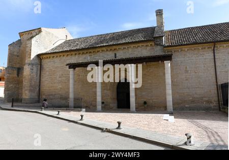 Astudillo, Real Monasterio de Santa Clara (XIVe siècle). Province de Palencia, Castilla y Leon, Espagne. Banque D'Images