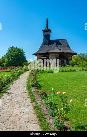La petite église du Musée du village à Chisinau, Moldavie Banque D'Images