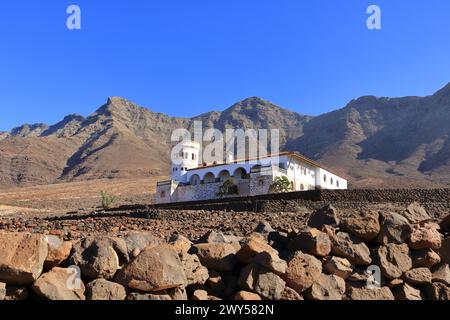 Chemin vers la Casa Villa Winter à Jandia Peninsula, Cofete, Fuertevertura, îles Canaries en Espagne Banque D'Images