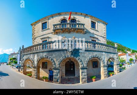 Musée Perast pendant une journée d'été au monténégro Banque D'Images