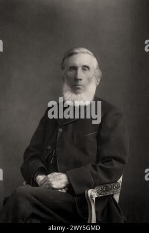 John Tyndall (1820-1893) physicien britannique d'origine irlandaise - photographe inconnu Banque D'Images