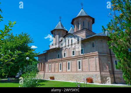 La Grande Église royale dans la ville roumaine Targoviste Banque D'Images