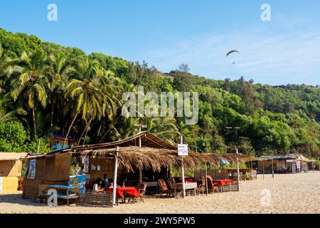 Indien, Goa, Querim Beach, Banque D'Images