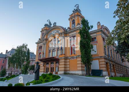 Théâtre national Lucian Blaga dans la ville roumaine Cluj-Napoca Banque D'Images