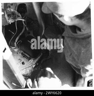 L'armée britannique a opéré dans le Nord-Ouest de l'Europe de 1944 à 1946 pendant les dernières étapes et après la seconde Guerre mondiale Banque D'Images