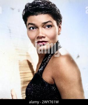 PEARL BAILEY (1918-1990) actrice et chanteuse américaine vers 1945 Banque D'Images