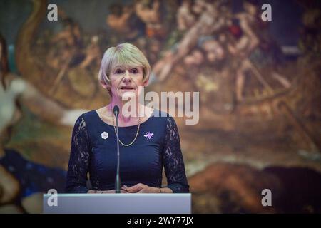 Professeur Dame Nancy Rothwell, présidente et vice-chancelière de l'Université de Manchester Banque D'Images