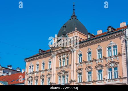 Place TRG Slobode dans le centre de la ville serbe Novi Sad Banque D'Images