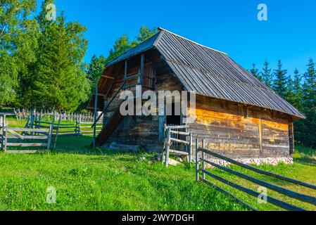 Musée en plein air Staro Selo à Sirogojno en Serbie Banque D'Images