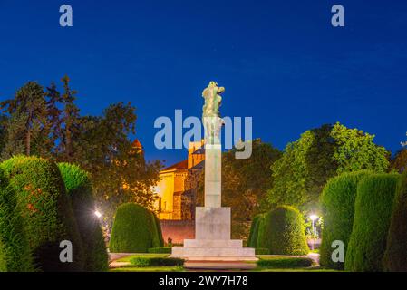 Monument de reconnaissance à la France à Belgrade, Serbie Banque D'Images