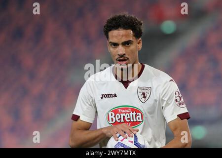 Bologne, Italie. 04th Apr, 2024. Jonathan Silva de Torino lors de la finale du championnat italien de football Primavera Tim Cup 2023/2024 entre Fiorentina Primavera vs Torino Primavera au stade Renato Dall'Ara, Bologne, Italie du Nord, jeudi 1er avril, 2024. sport - Soccer - (photo Michele Nucci crédit : LaPresse/Alamy Live News Banque D'Images