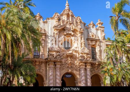 Casa del Prado bâtiments à San Diego, Californie Banque D'Images