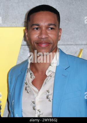 Londres, Royaume-Uni. 04th Apr, 2024. Aaron Moten assiste à la projection spéciale britannique de 'Fallout' au Television Centre de Londres. Crédit : SOPA images Limited/Alamy Live News Banque D'Images