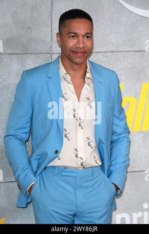 Londres, Royaume-Uni. 04th Apr, 2024. Aaron Moten assiste à la projection spéciale britannique de 'Fallout' au Television Centre de Londres. Crédit : SOPA images Limited/Alamy Live News Banque D'Images