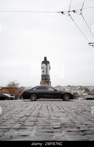 La Mercedes Benz la plus luxueuse, rencontrez Mercedes Benz classe S. Banque D'Images