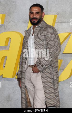 Londres, Royaume-Uni. 04th Apr, 2024. Sandro Farmhouse assiste à la projection spéciale de Fallout UK au Television Centre à White City, Londres. (Photo de Cat Morley/SOPA images/SIPA USA) crédit : SIPA USA/Alamy Live News Banque D'Images