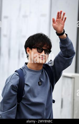 Suzuka, Japon. 05th Apr, 2024. Yuki Tsunoda (JPN) RB. Championnat du monde de formule 1, Rd 4, Grand Prix du Japon, vendredi 5 avril 2024. Suzuka, Japon. Crédit : James Moy/Alamy Live News Banque D'Images