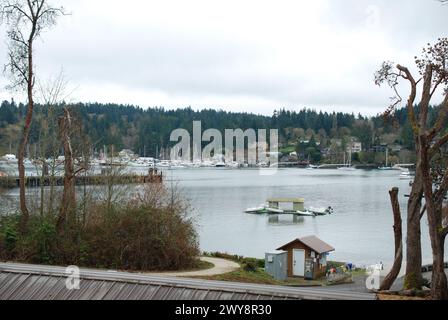 Eagle Harbor Bainbridge Island Washington Banque D'Images