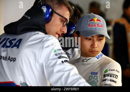 Suzuka, Japon. 05th Apr, 2024. Pilote d'essai Ayumu Iwasa (JPN) RB. Championnat du monde de formule 1, Rd 4, Grand Prix du Japon, vendredi 5 avril 2024. Suzuka, Japon. Crédit : James Moy/Alamy Live News Banque D'Images