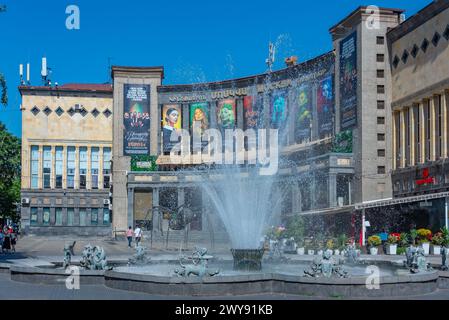 Erevan, Arménie, 4 septembre 2023 : cinéma Moskva à Erevan, Arménie Banque D'Images