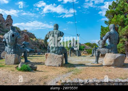 Gori, Géorgie, 1er septembre 2023 : Mémorial des héros de guerre géorgiens à Gori Banque D'Images