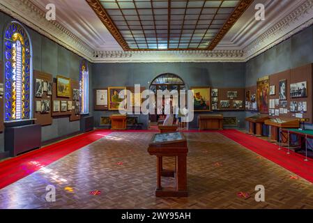 Gori, Géorgie, 1er septembre 2023 : intérieur du musée Staline à Gori, Géorgie Banque D'Images