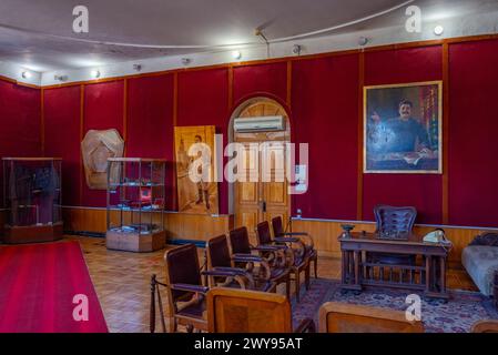 Gori, Géorgie, 1er septembre 2023 : intérieur du musée Staline à Gori, Géorgie Banque D'Images