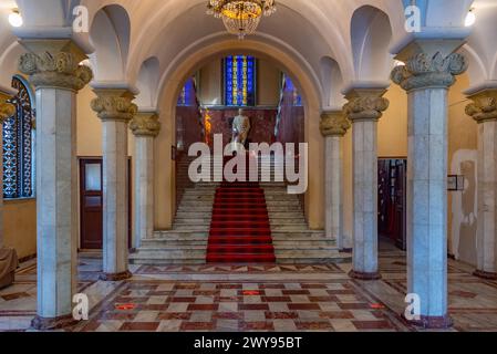 Gori, Géorgie, 1er septembre 2023 : intérieur du musée Staline à Gori, Géorgie Banque D'Images