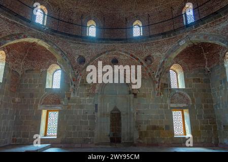 Akhaltsikhe, Géorgie, 9 septembre 2023 : intérieur de la mosquée du sultan Ahmad au château d'Akhaltsikhe (Rabati) en Géorgie Banque D'Images