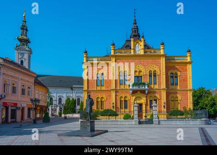 Novi Sad, Serbie, 23 juillet 2023 : Vladicanski dvor dans la ville serbe de Novi Sad Banque D'Images