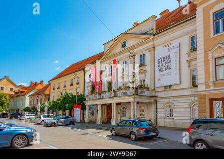 Celje, Slovénie, 26 juin 2023 : Musée d'histoire récente à Celje, Slovénie Banque D'Images