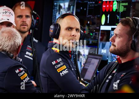 Lambiase Gianpiero, ingénieur de course de Max Verstappen, portrait, lors du Grand Prix du Japon de formule 1 MSC croisières 2024, 4ème manche du Championnat du monde de formule 1 2024 du 5 au 7 avril 2024 sur le Suzuka International Racing course course, à Suzuka, Japon Banque D'Images