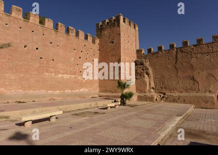 Taroudant, remparts, Maroc, Afrique du Nord, Afrique Copyright : MichaelxSzafarczyk 1235-1243 Banque D'Images