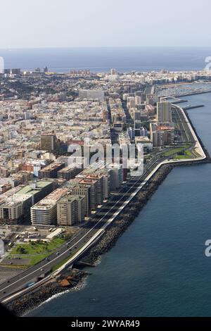 Avenida de Canarias, Las Palmas de Gran Canaria, Gran Canaria, Îles Canaries, Espagne. Banque D'Images