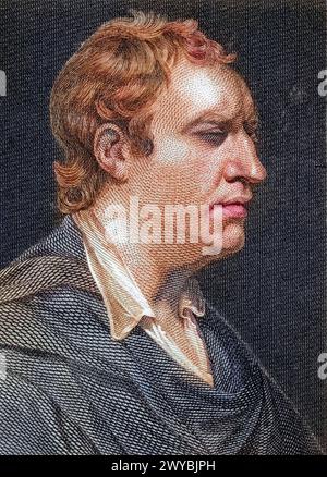 Samuel Johnson geb. 18. Septembre 1709 à Lichfield, Gest. 13. Décembre 1784 dans la guerre de Londres ein englischer Gelehrter, Lexikograf, Schriftsteller, dicht Banque D'Images