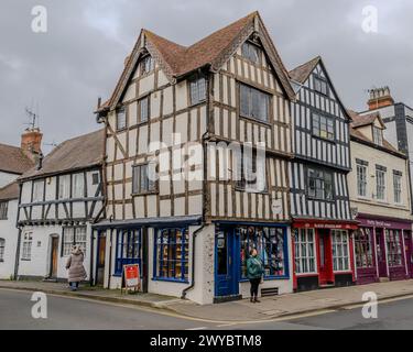 Tewkesbury Town Banque D'Images