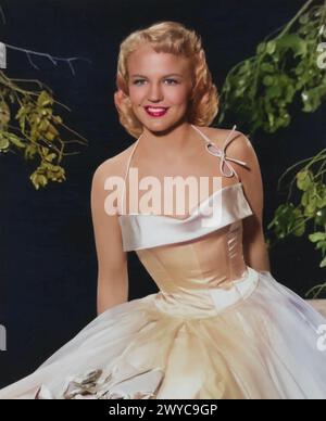 PEGGY LEE (1920-2002) chanteuse américaine et actrice de cinéma vers 1952 Banque D'Images