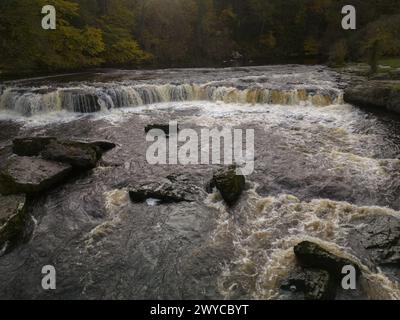 Aysgarth Falls, Yorkshire Royaume-Uni Banque D'Images