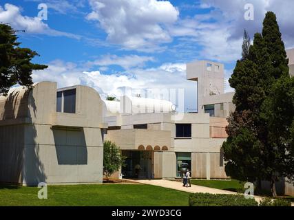 Fundació Joan Miró. Barcelone. Catalogne. Espagne. Banque D'Images