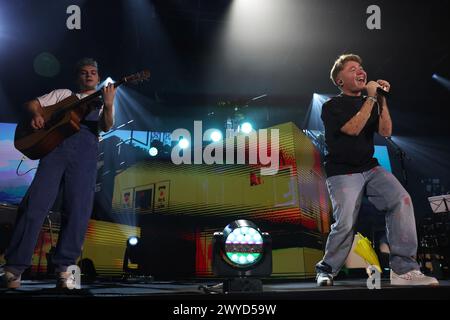 Padoue, Italie. 05th Apr, 2024. ALFA - je ne sais pas qui a créé le monde mais je sais qu'il était amoureux - TOUR 2024 Padoue (PD) Kioene Arena dans la photo ALFA crédit : Agence photo indépendante/Alamy Live News Banque D'Images